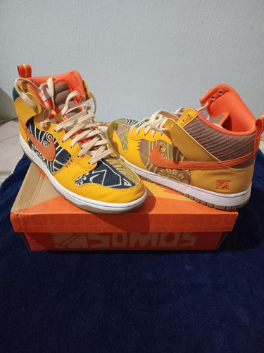 Nike Dunk Día De Muertos (somos Familia) Talla 27 Originales