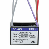 Bojack Cbb61 4.5uf+6uf+5uf 250v Ac Condensador De Arranque P