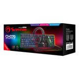 Kit De Teclado Y Mouse Gamer Marvo Cm370 