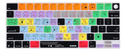 Protector De Teclado Ableton Live Para Macbook Pro 14 K-399