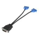 \ Dms-59 Pin Macho A Doble Vga Hembra Divisor Tarjeta De