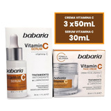 Babaria Crema Facial Vitamina C 125 Ml + Serum 30ml