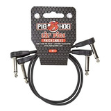 Pig Hog Phlsk1bk Cables Parcheo Pedal 30 Cm 2 Pzas Pack 