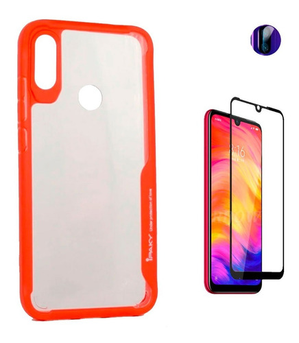 Estuche Funda Para Xiaomi Redmi Note 7 Protector Pantalla