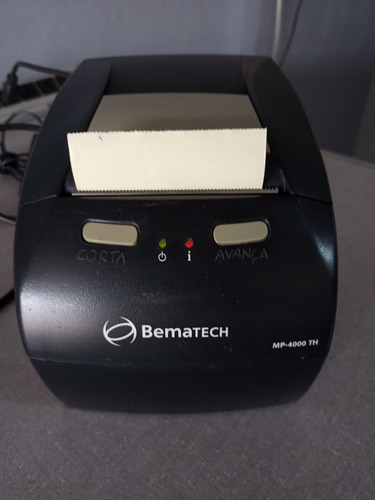  Impressora Térmica Mp-4000 Th Bematech Paralela Com Defeito