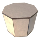 10 Caja Octagonal De Mdf De 15x15x10 Para Centro De Mesa 