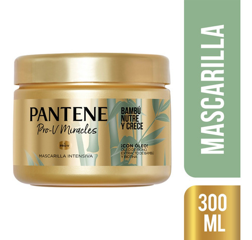 Tratamiento Intensivo Pantene Miracles Pelo Débil 300 Ml