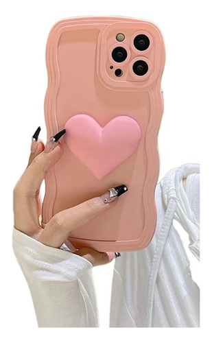 Funda De Silicona 3d Corazón Para Samsung Galaxy+correas