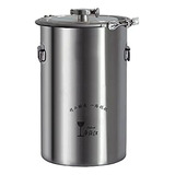 Barril Fermentación Acero Inoxidable 60l Para Vino