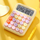 Calculadora De Mesa Candy 12 Dígitos Colorida Fofa Kawai