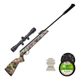 Rifle Diabolos Aztk Nitro Piston Alta Potencia Camu + 4x32