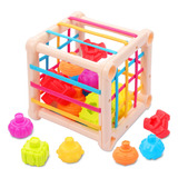 Juego Didáctico Cubo Sensorial Bebé Estimulación Temprana