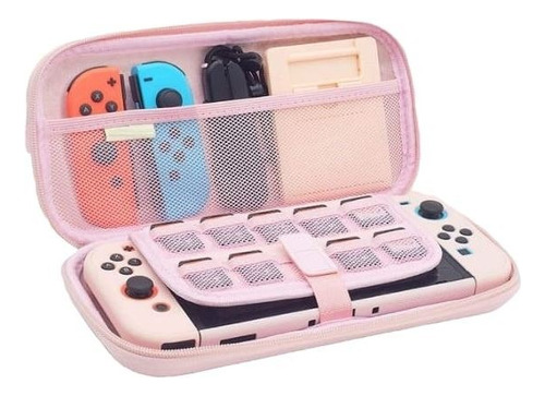 Estuche Nintendo Switch Color Rosa