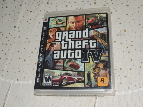 Jogo Grand Theft Auto Iv 4 Gta Playstation 3 Ps3 Original