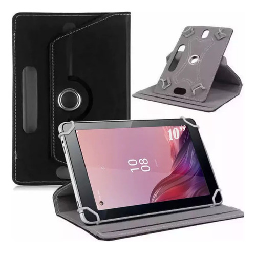 Capinha De Tablet De 10 Polegadas Giratória Case Universal