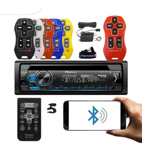 Cd Player Pioneer Deh-s4280 Bluetooth Mixtrax Usb 2019