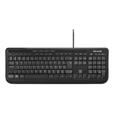 Teclado Microsoft Com Fio 600 Usb Preto Anb00005