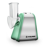 Rallador Eléctrico Yelmo Gr-3609 Vegetales/frutas/queso 200w Color Gris / Verde