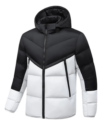 Chaqueta Casual Para Hombre, Color Liso, Exterior, Talla Gra