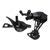 Kit Câmbio Traseiro + Alavanca Shimano 11v Cues U6000 Mtb