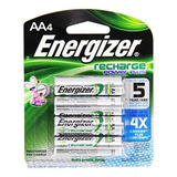 Energizer E2 Bateria Recargable Aa (2300 Mah) 12 V Nimh 4 Ct