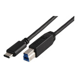 Cable Datos Impresora Escaner Usb-c Usb-b 3.0 1m