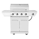 Asador A Gas 4 Quemadores+quemador Lateral Y Plancha Nexgril