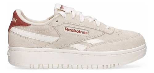 Zapatillas Reebok Club C Double Revenge Mujer Moda Beige