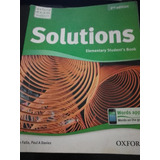 Solutions Elementary Student S Book