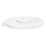 Tapa Ciega Para Contenedor Toff 120l Color Blanco