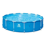 Piscina Estrutural Redonda Bel C/capacidade 5000l Azul Promo