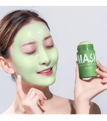 Mascarilla De Limpieza De Te Verde Tratamiento De Acne 