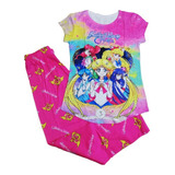 Sailor Moon Pijamas Unitalla Pantalon Y Playera