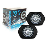 Kit Alto Falante Leson 5x7 Polegadas 140w Quadriaxial Auto