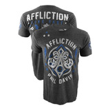 Affliction ....- L -.... Phil Davis Sport Shirt