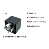 Relay De Accesorios 24v 5 Terminales M. Benz Camion