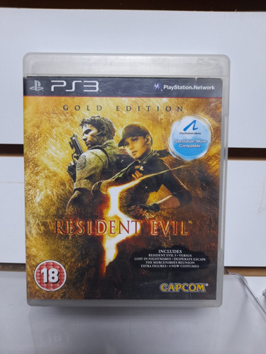 Resident Evil 5 Gold Edition Ps3 Físico En Excelente Estado 