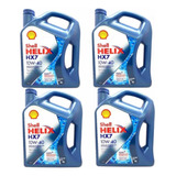 Aceite Shell Helix Hx7 10w40 Semi Sintetico 16 Litros