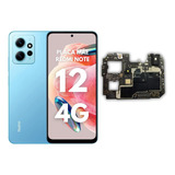 Placa Mãe Xiaomi Redmi Note 12 4g 128gb Nova 100% Original 