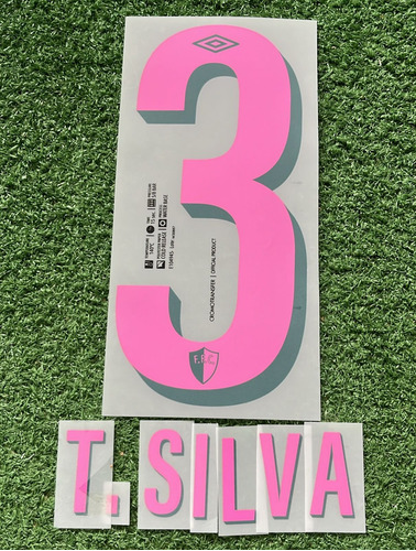 Kit Estampas Do Thiago Silva #3 Fluminense - Thermocolante