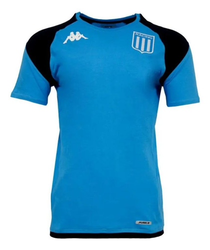 Remera Kappa Salida Racing 2024 Futbol Hombre