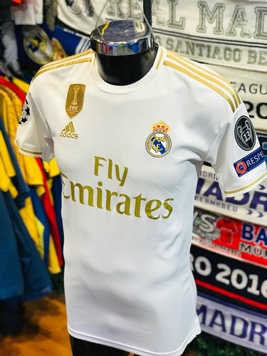 Jersey Real Madrid 2019, Local,adidas,talla S #9 K Benzema .