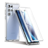 Suritch Para Samsung Galaxy S22 Ultra Clear Case 6.8 De De