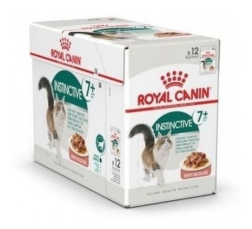 Royal Canin Caja Pouch Instinctive + 7 Gravy X 12 U