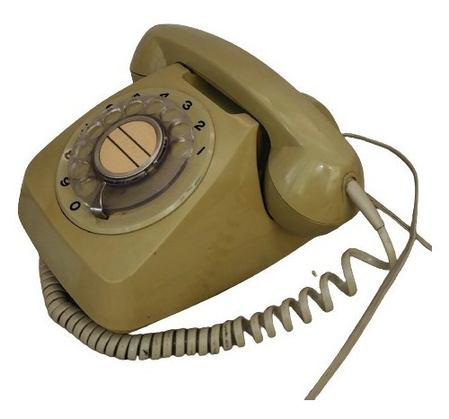 Telefono Vintage C T C Verde 0liva Funcionando Us0 0 Decorar