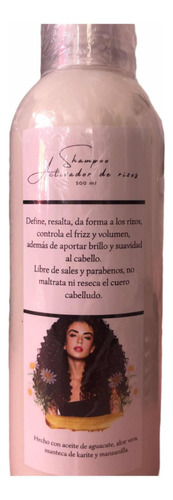 Shampoo Activador De Rizos 500 Ml