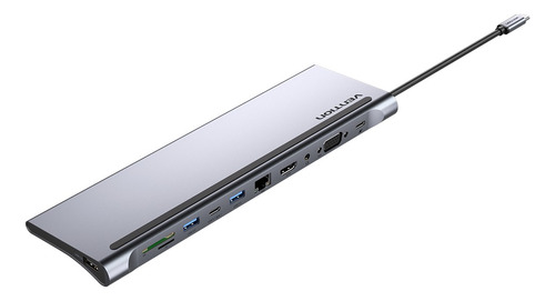 Hub Multipuerto 11 En 1 Usb-c Docking Station Hdmi Vention