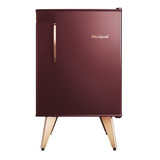 Heladera Whirlpool Retro Vintage Vino Wra09 R2 76lts Marsala