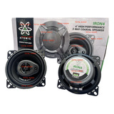 Bocinas Coaxiales 4 PLG Atomic Audio Iron4 500w Max 3 Vias