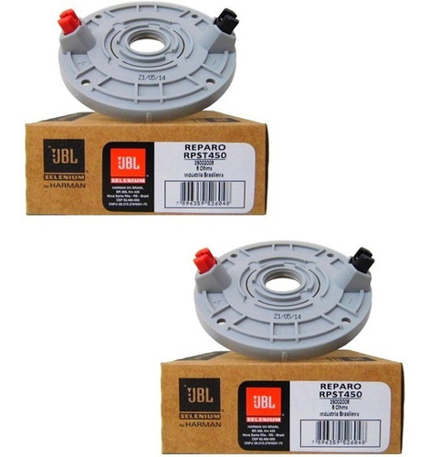 Kit 2 Reparos St450 St450 Trio Jbl Selenium Rpst450 Original